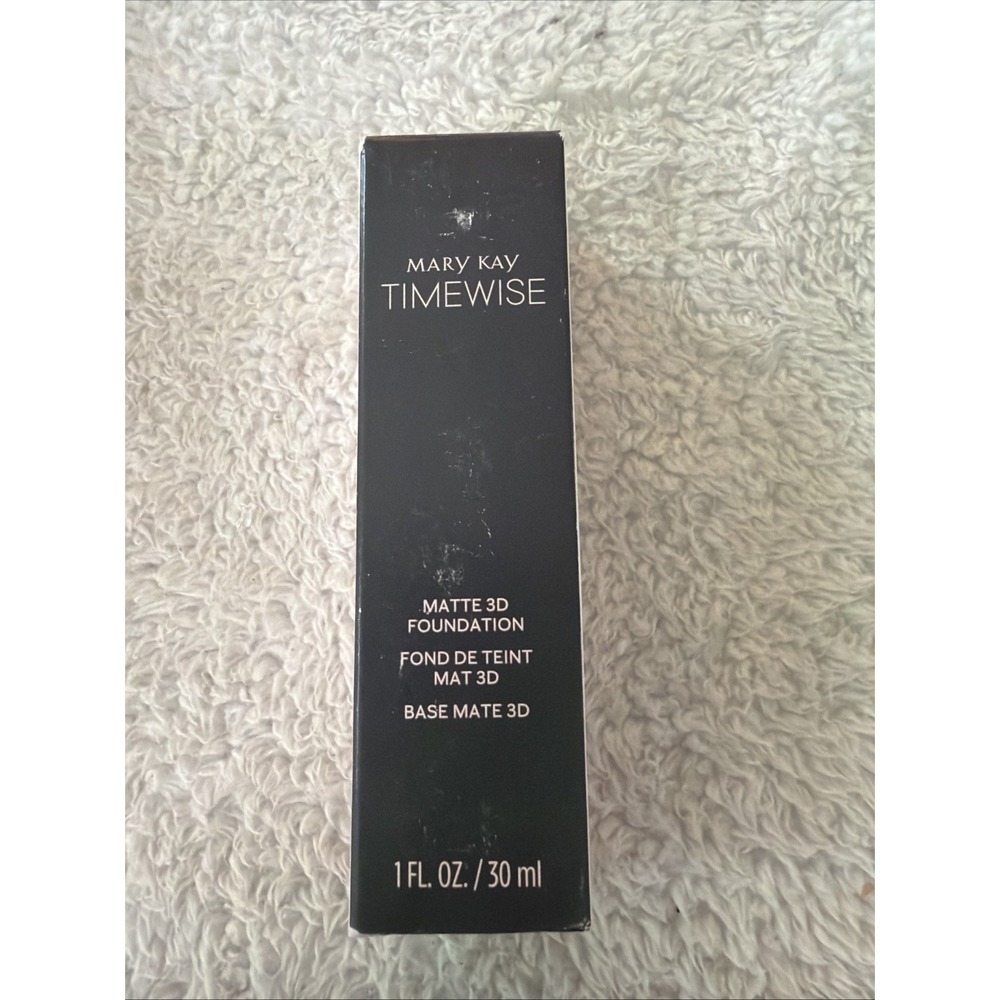 Mary Kay TimeWise MATTE 3D Liquid Foundation Combo Oily 099965 Beige W 100 NIB